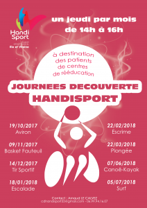 Affiche des Journées Découvertes 2017-2018
