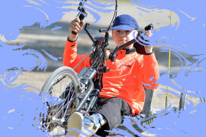 Louenn découvre le Hand Bike