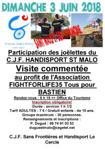 Rando Joelette à St Malo 3 Juin
