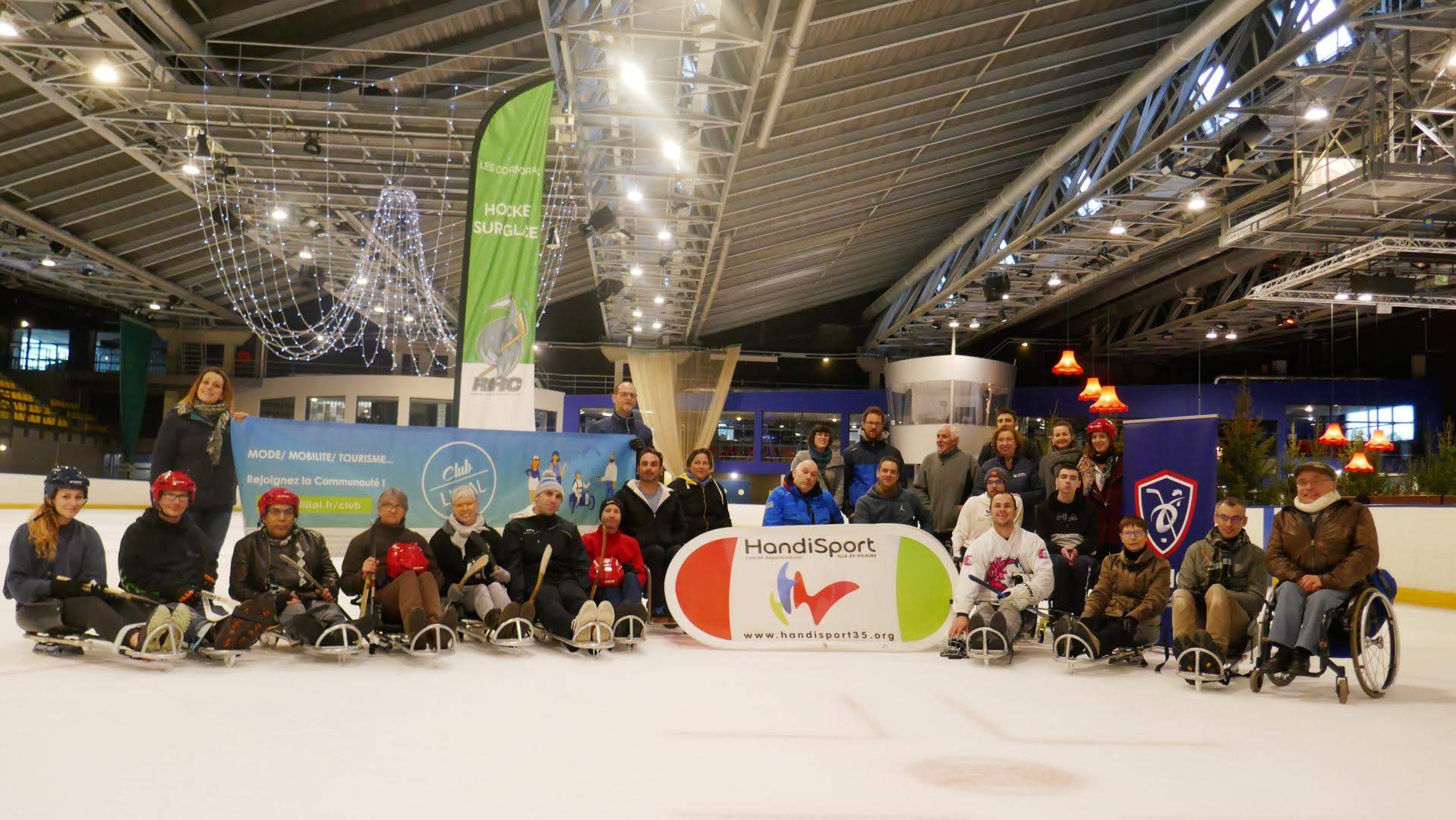Traditionelle photo de groupe à l'issue de la séance